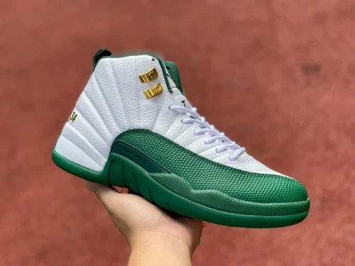 Air Jordan 12 White Green 136001-063