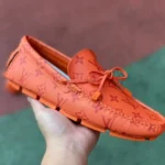 Louis Vuitton Driver Orange Moccasin