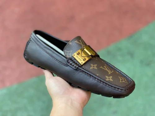 Louis Vuitton Driver Brown Moccasin