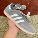 Adidas x KITH Samba Grey Retro Sneakers HP790