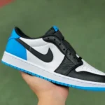 Air Jordan 1 Low CZ0790-104 Black White Blue LJR Version