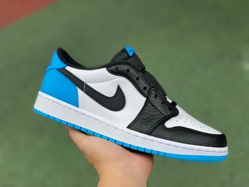 Air Jordan 1 Low CZ0790-104 Black White Blue LJR Version