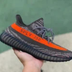 Adidas Yeezy Boost 350 V2 in Grey and Orange