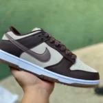 Pure Original Nike Dunk Low WMNS Plum Eclipse Retro Sneakers FJ4734-100