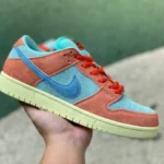 Nike SB Dunk Low Noise Aqua Orange Cyan DV542980