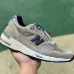 New Balance 991 Brown Grey JJJJound Retro Running Shoes M991JJA