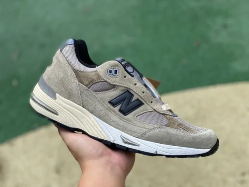 New Balance 991 Brown Grey JJJJound Retro Running Shoes M991JJA