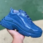 Balenciaga Blue TPU Triple S Vintage Dad Shoes