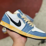 Air Jordan 1 Low FN7670-493 Washed Blue