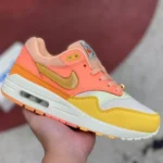 Nike Air Max 1 SP White Yellow Orange Retro Running Shoes FD6955-800