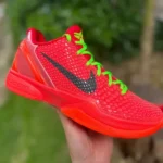 Nike Zoom Kobe 6 Reverse Grinch - Green Red Christmas Basketball Shoes