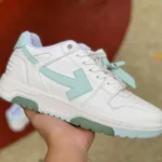 OFF-WHITE White Tiffany Leather Sneakers