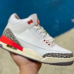 Air Jordan 3 Georgia Peach CK9246-121 White Red