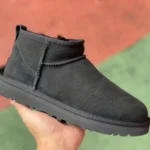 UGG Tasman Black Mid Top Slippers