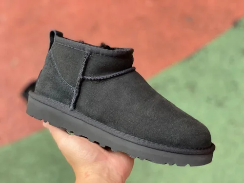 UGG Tasman Black Mid Top Slippers