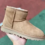 UGG Tasman Brown High Top Slippers