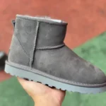 UGG Tasman Grey High Top Slippers