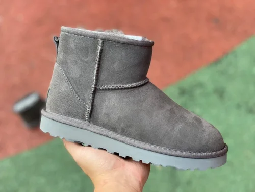 UGG Tasman Grey High Top Slippers