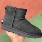 UGG Tasman Black High Top Slippers