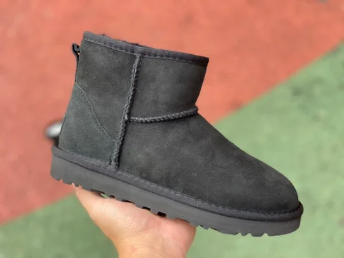 UGG Tasman Black High Top Slippers