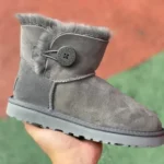 UGG Bailey Grey Short Boots