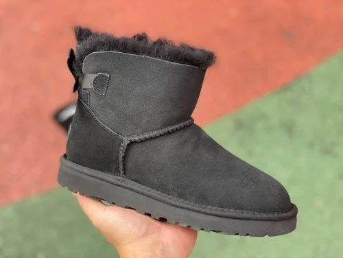 UGG Bow Black Boots