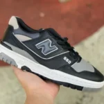 New Balance NB550 Black Grey Pure Original Retro Basketball Shoes BB550SR1