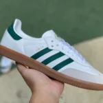 Adidas Samba Team White Green Retro Sneakers HQ7036