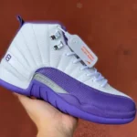 Air Jordan 12 White Purple High Top CT8013-150