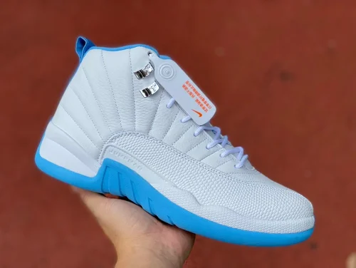 Air Jordan 12 UNC Blue High Top 308243-142