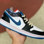 Air Jordan 1 Low FV3622141 Blue White Black Retro