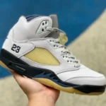 A Ma Maniere x Air Jordan 5 FZ5758-004 White Yellow