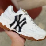 MLB White Black NY Yankees Dad Shoes 3ASXCA12N-C0001