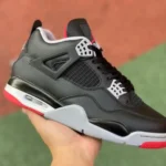 Air Jordan 4 Bred Reimagined FV5029-006 Black Red