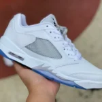 Air Jordan 5 Low 819172-122 White Silver