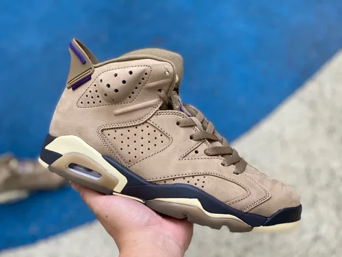 Air Jordan 6 WMNS Gore-Tex Brown Kelp Retro FD1643-300