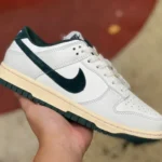 Nike Dunk Low White Green Distressed FQ8080-133