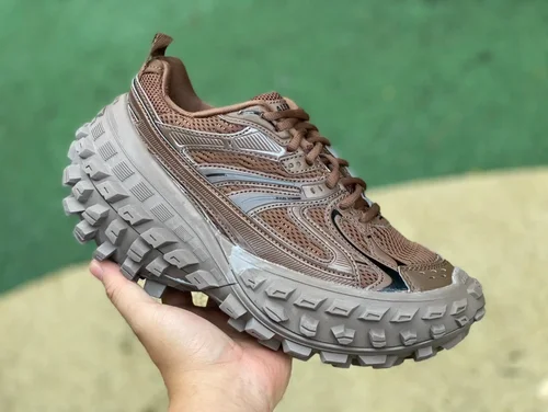 Balenciaga Defender Brown Sneakers