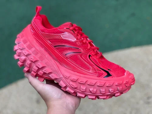 Balenciaga Defender Red Sneakers