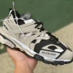 Balenciaga Triple S Khaki Sneakers