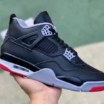 Air Jordan 4 Bred Reimagined FV5029-006 Black Red