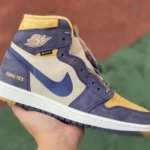 Air Jordan 1 High DB2889-501 Blue Yellow Gore-Tex Retro