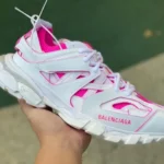 Balenciaga Triple S White Pink Sneakers