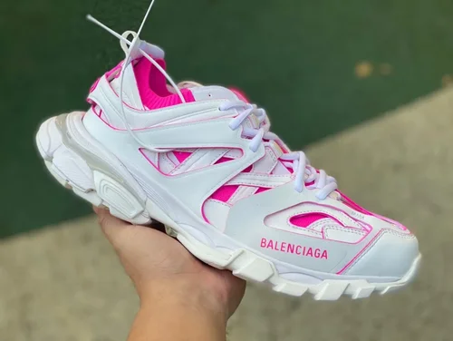 Balenciaga Triple S White Pink Sneakers