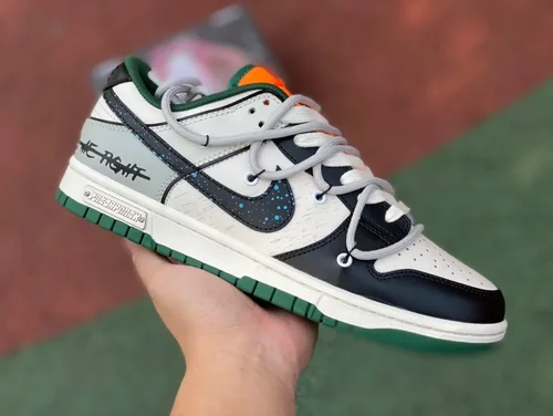 Nike Dunk Low Black White Grey Green DD1391-300