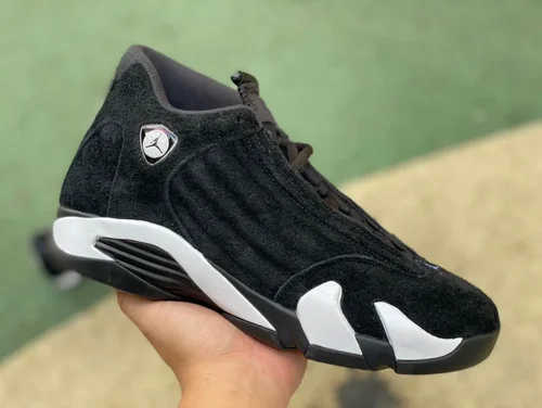 Air Jordan 14 Black White 487471-016