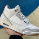 Air Jordan 3 FJ9479-100 White Grey Yellow