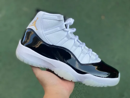 Air Jordan 11 DMP White Black Gold CT8012-170