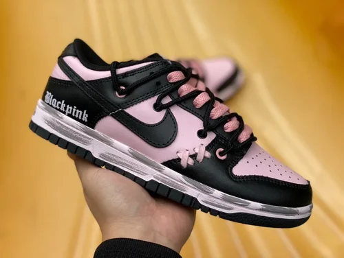 Nike Dunk Low OKHR Double XX Black Pink CW1590-100