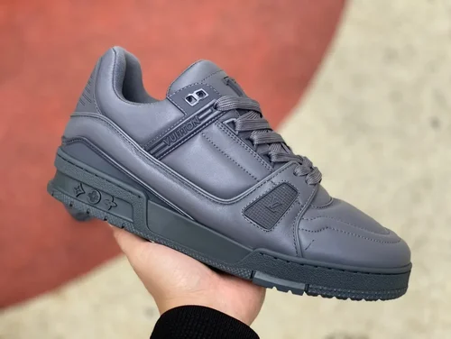 Louis Vuitton Trainer Purple Grey